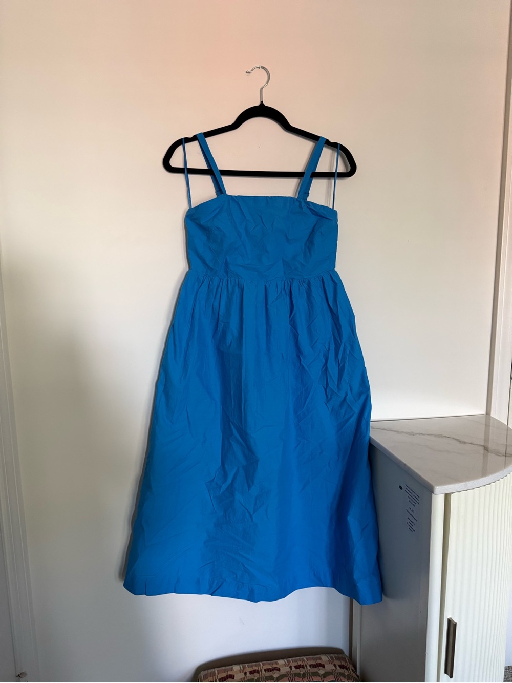 Joie Strapless Cotton Midi Dress